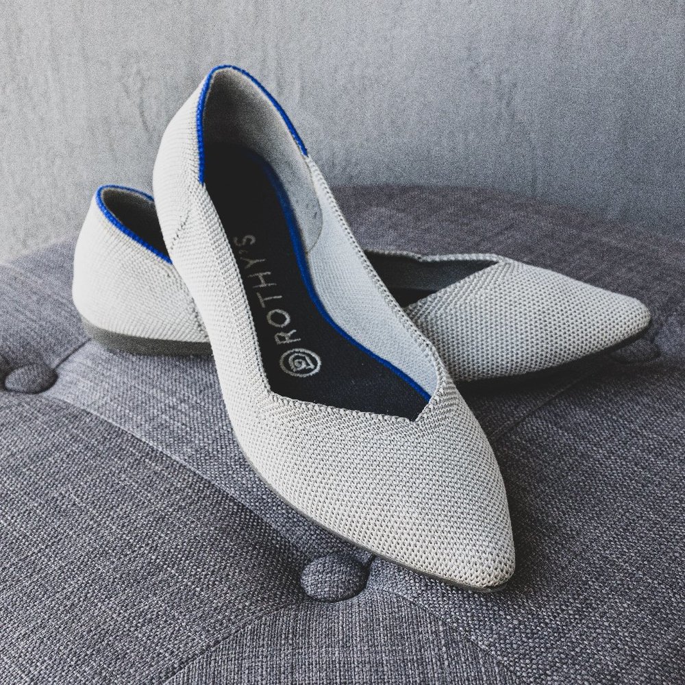 Rothy's Flax Birdseye Point 6.5